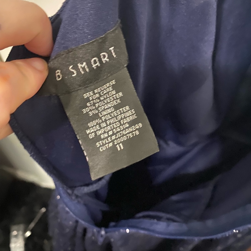 Navy Blue Dance/Prom Dress.